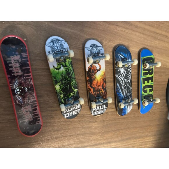 Vintage Tech Deck Lot Skateboard Fingerboard Flip Greco Dyet Thomas Machnau - Picture 1 of 4